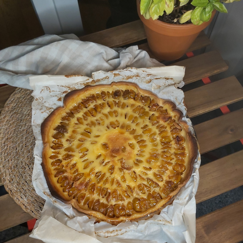 Tarte aux mirabelles